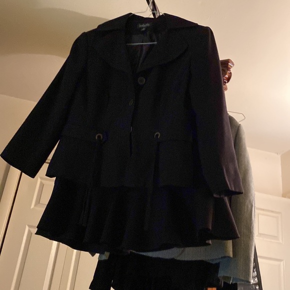 2pcs skirt set button down belted in front but not back - Picture 6 of 8